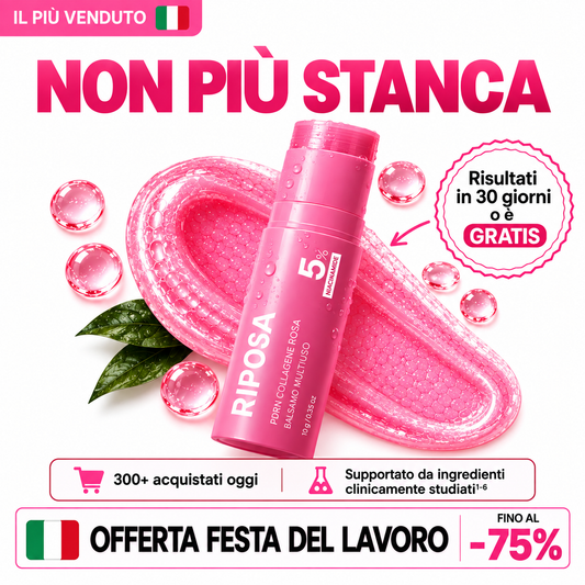 Balsamo rimpolpante e riparatore al collagene